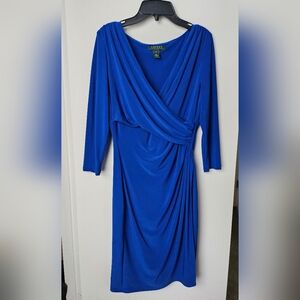 Ralph Lauren Royal Blue dress in size 6P